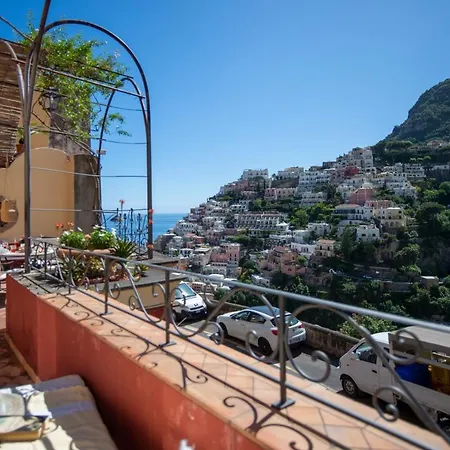 Casa Giulia - Sophisticated Apartment With View Positano Exterior foto