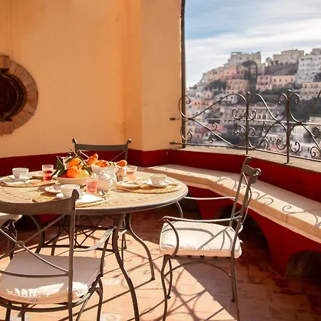 Casa Giulia - Sophisticated Apartment With View Positano Exterior foto
